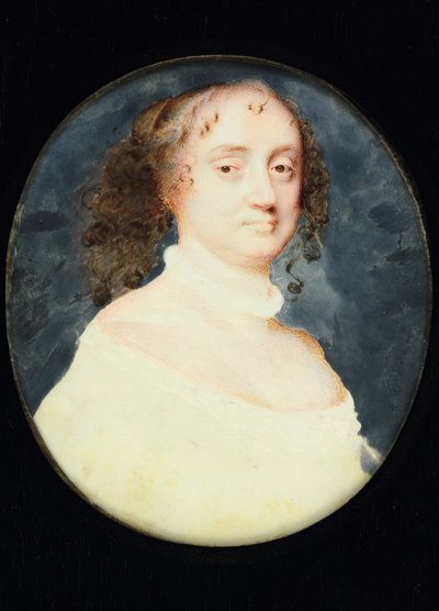 Porträt einer Dame namens Barbara Villiers, Gräfin von Suffolk von Samuel Cooper